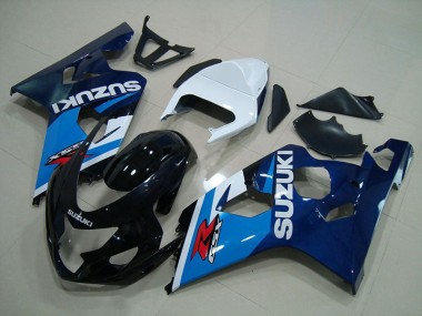 Azul Branco Carenagem Moto Suzuki GSXR 750 K4 04-05