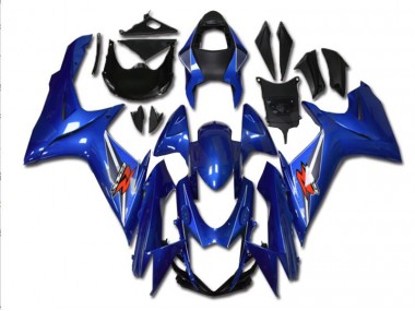 Azul Kit Carenagem Moto Suzuki GSXR 600 / 750 K11 11-21