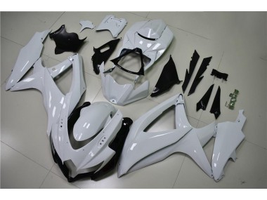 Brilhante Branco Carenagem Moto Suzuki GSXR 600 / 750 K8 08-10