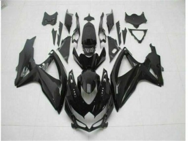 Preto Kit Carenagem Moto Suzuki GSXR 600 / 750 K8 08-10