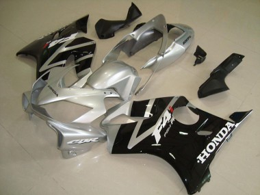 Preto Prata Abs Moto Plásticos Honda CBR 600 F4i 04-07