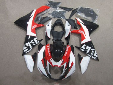 Preto Vermelho Carenagem Moto Suzuki GSXR 750 K11 11-21