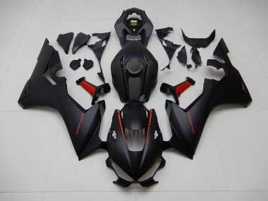 Preto & Vermelho Fireblade Carenagem Moto Honda CBR 1000RR 17-23