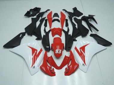 Vermelho Branco 93 Carenagem Moto Honda CBR 125R 11-13