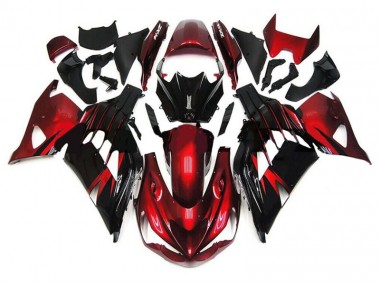 Vermelho Preto Carenagem Moto Suzuki GSXR 1300 Hayabusa 08-19